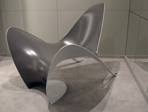 Carbon Fiber Chair MANTA bicolor by Mast Elements