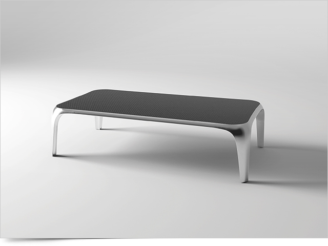 Carbon Fiber Coffee Table VOGUE C by Mast Elements